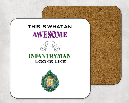Argyll and Sutherland Highlanders - Awesome Infantryman Coasters