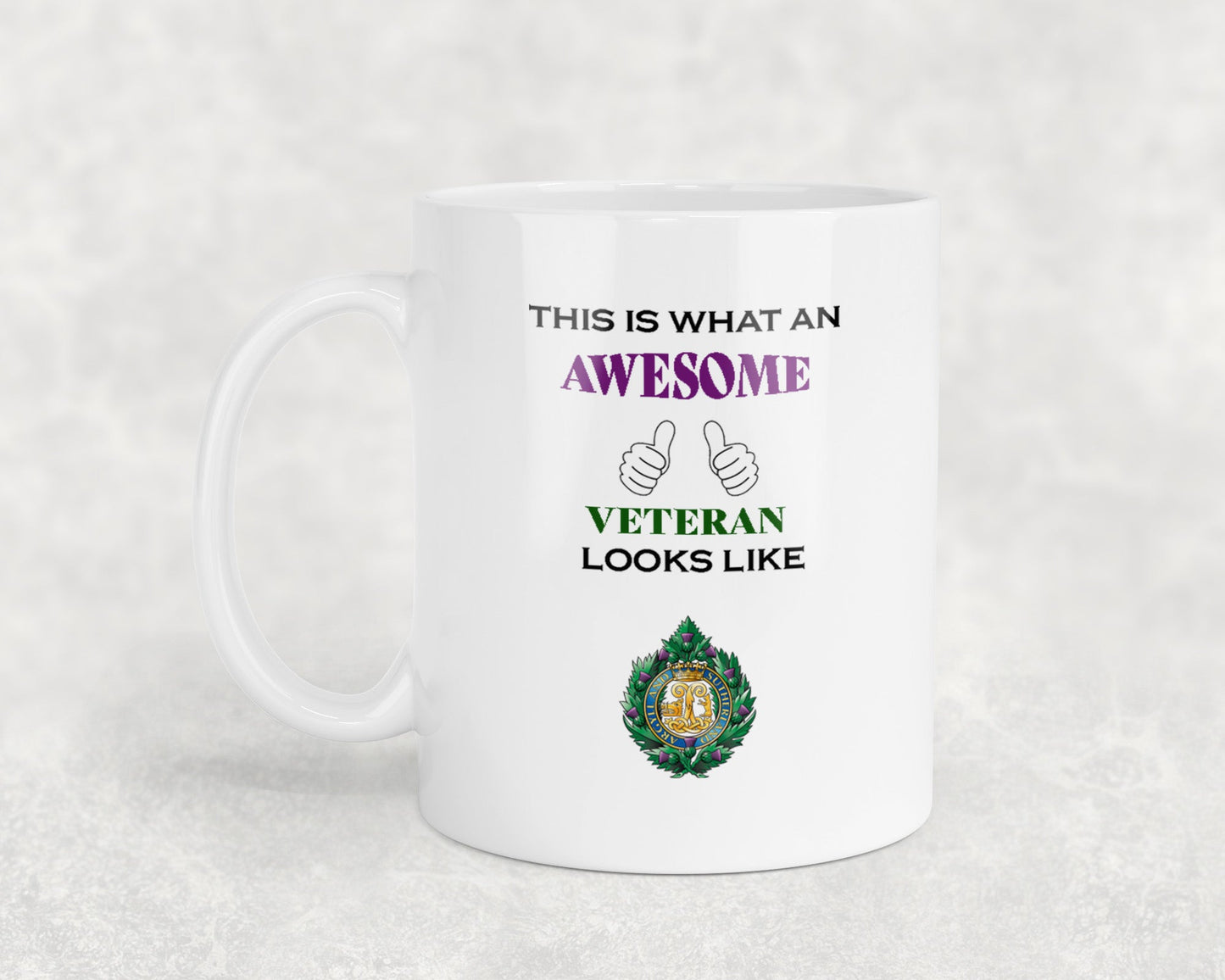 Argyll and Sutherland Highlanders - Awesome Veteran Mug