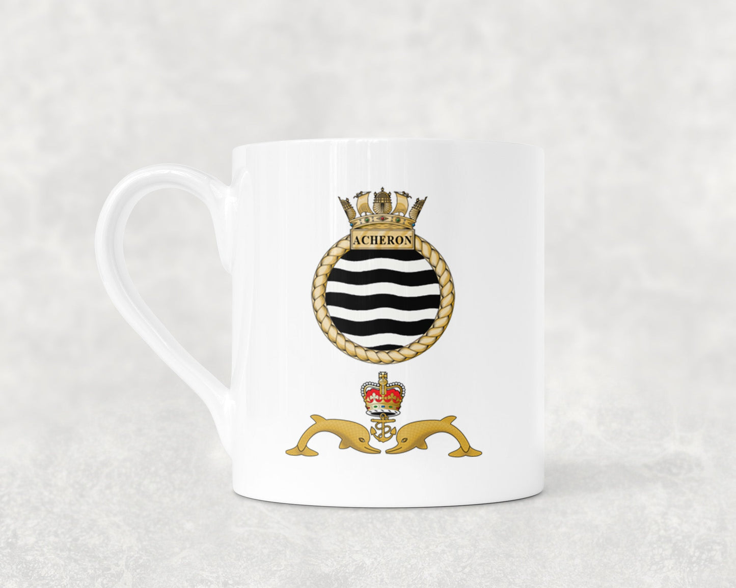 HMS Acheron - Bone China Mug