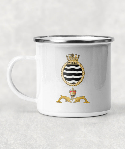 HMS Acheron - Enamel Mug