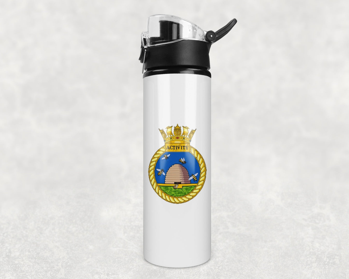 HMS Activity - Flip Top Water Bottle