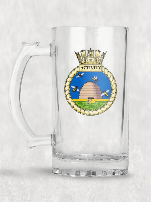 HMS Activity - Tankard/Beer Mug/Stein