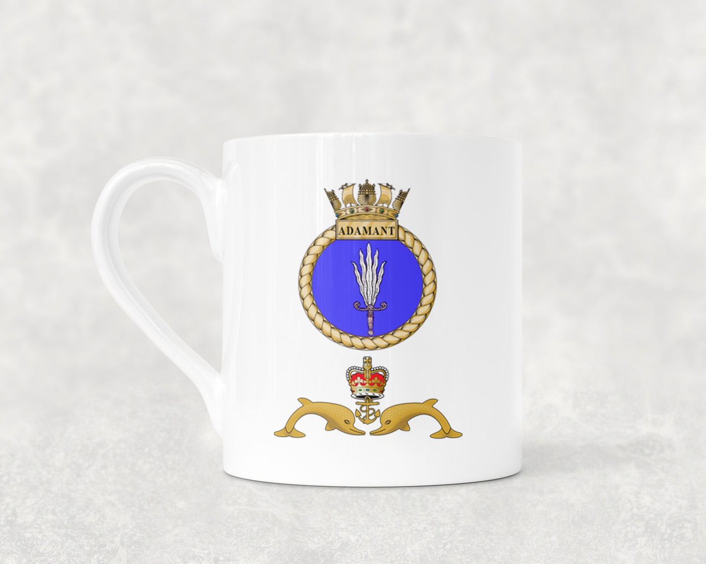 HMS Adamant - Bone China Mug