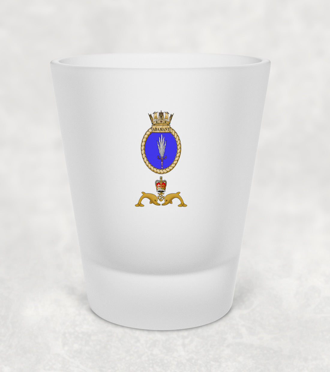 HMS Adamant - Shot Glass