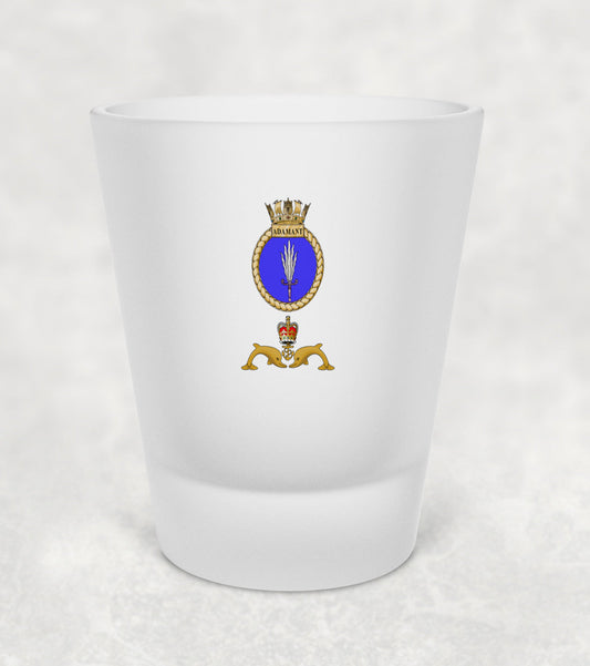 HMS Adamant - Shot Glass
