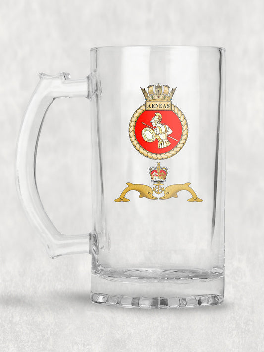 HMS Aeneas - Tankard/Beer Mug/Stein