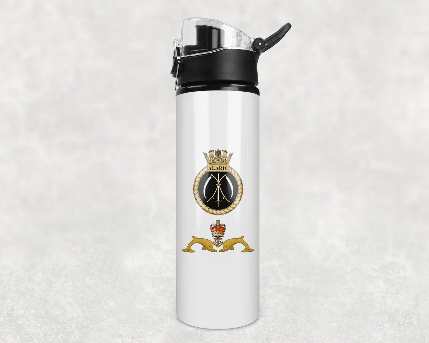 HMS Alaric - Flip Top Water Bottle