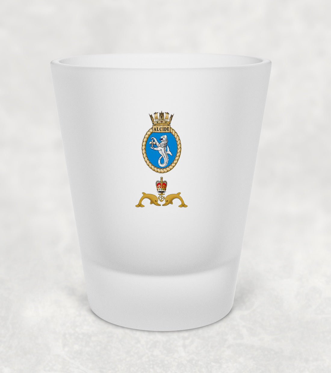 HMS Alcide - Shot Glass