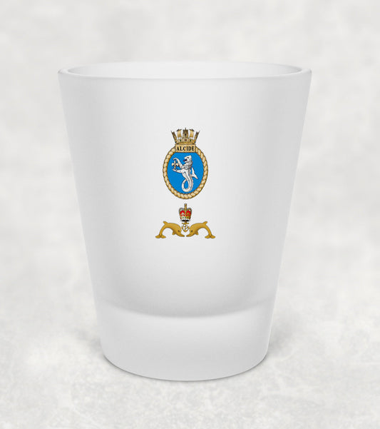 HMS Alcide - Shot Glass
