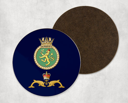 HMS Alderney - Round Coaster Set