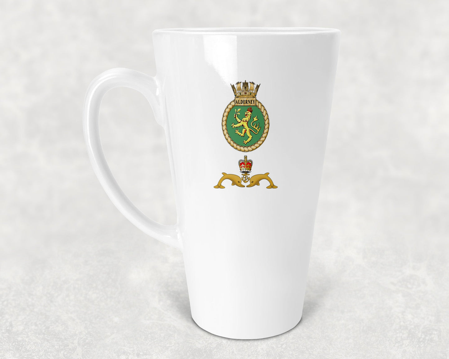 HMS Alderney - Latte Mug 17oz