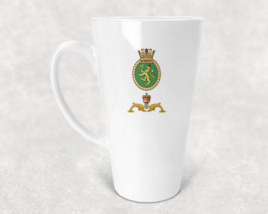 HMS Alderney - Latte Mug 17oz