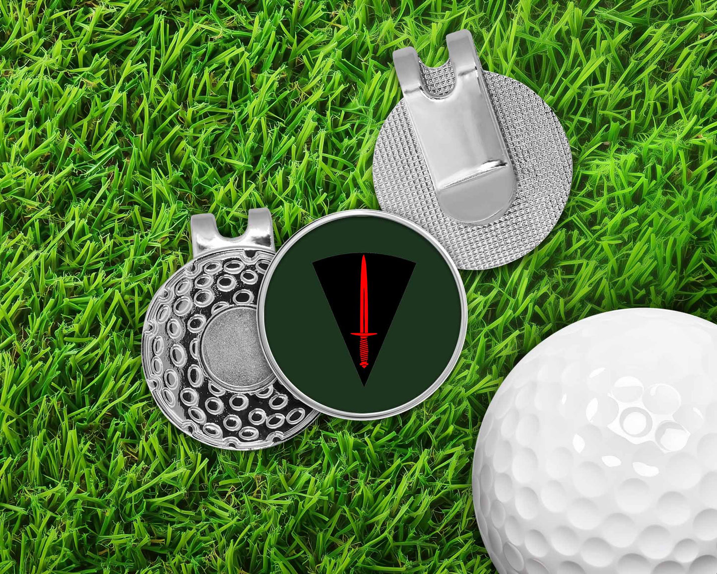 All Arms Commando - Golf Ball Marker Hat Clip