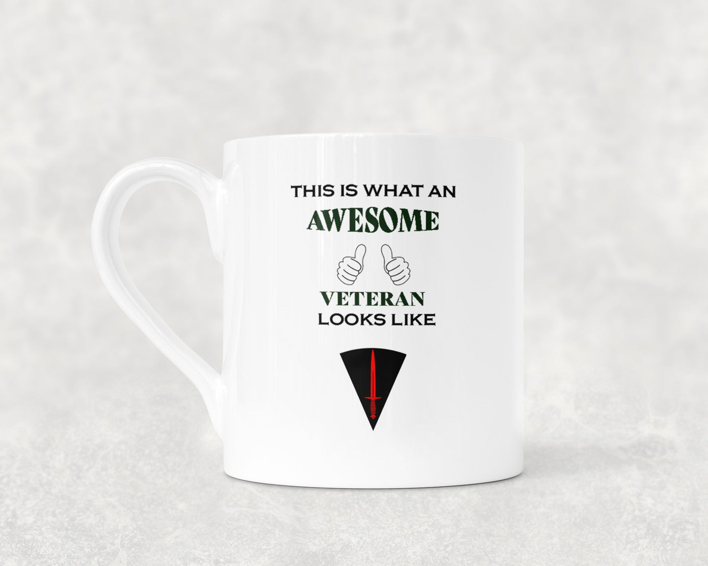 All Arms Commando - Veteran - Bone China Mug