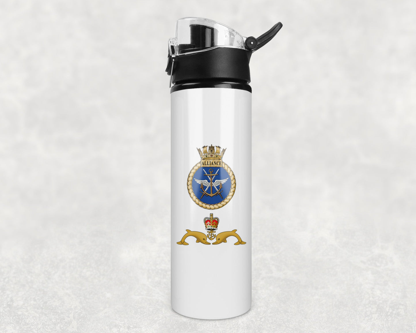 HMS Alliance - Flip Top Water Bottle