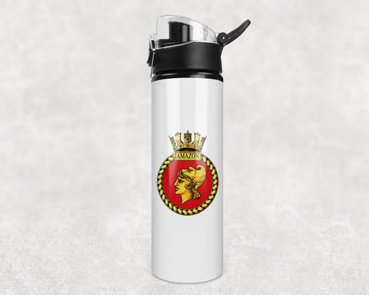 HMS Amazon - Flip Top Water Bottle