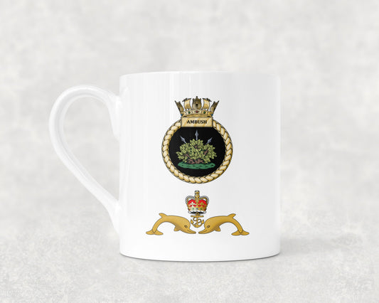 HMS Ambush - Bone China Mug