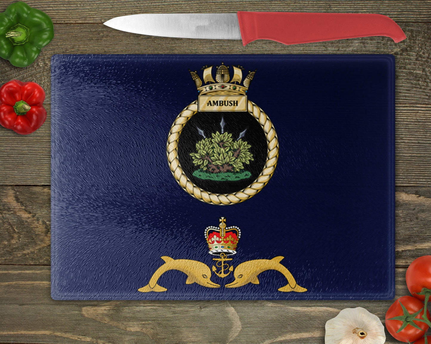 HMS Ambush - Cutting Board