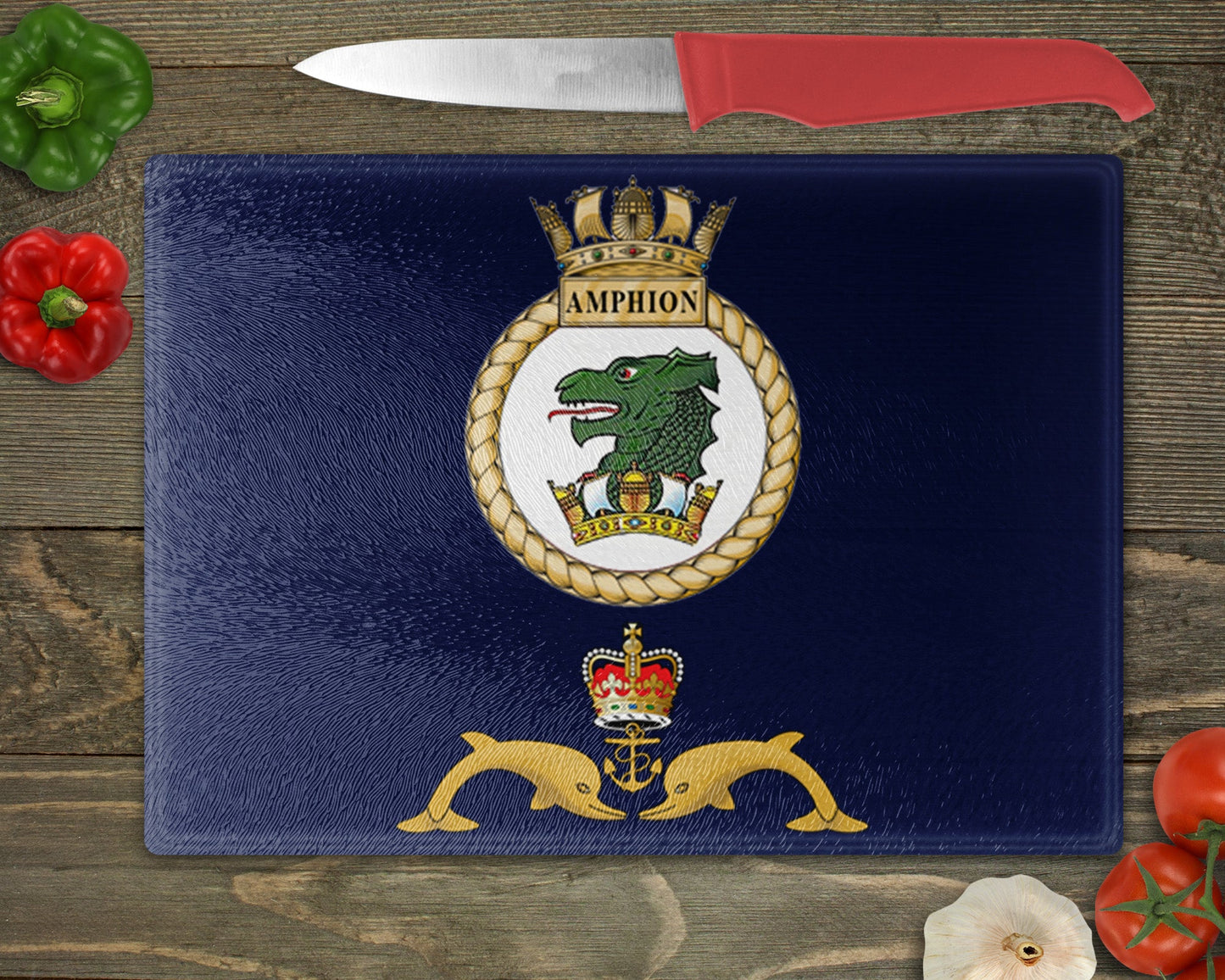 HMS Amphion - Cutting Board