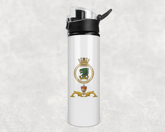 HMS Amphion - Flip Top Water Bottle