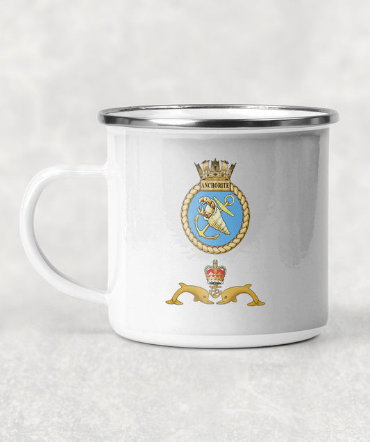 HMS Anchorite - Enamel Mug