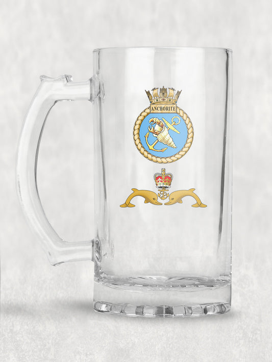HMS Anchorite - Tankard/Beer Mug/Stein