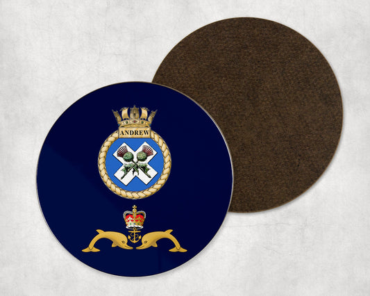 HMS Andrew - Round Coaster Set