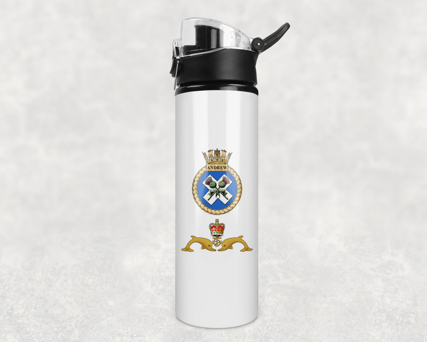 HMS Andrew - Flip Top Water Bottle