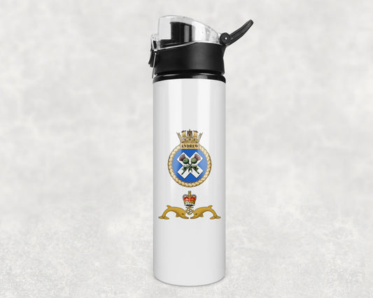 HMS Andrew - Flip Top Water Bottle