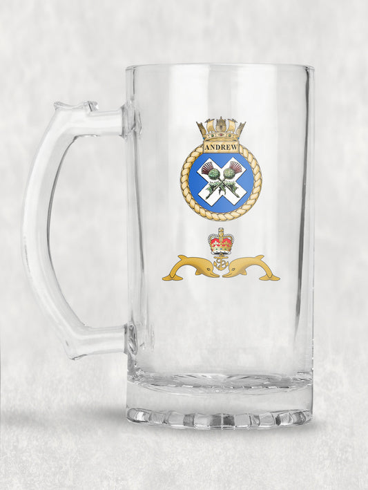 HMS Andrew - Tankard/Beer Mug/Stein