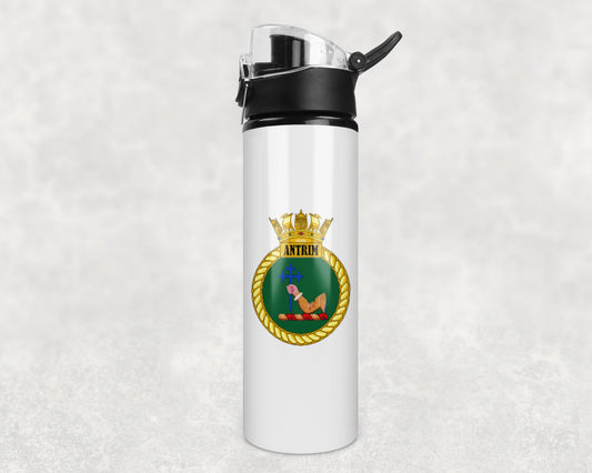 HMS Antrim - Flip Top Water Bottle