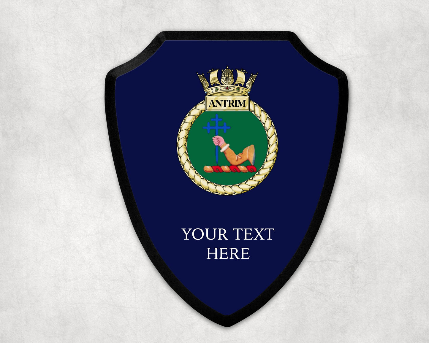 HMS Antrim - Royal Navy Printed Wall Shield