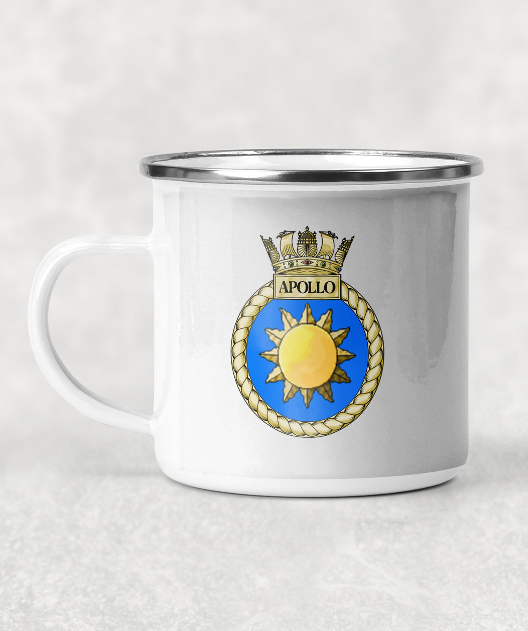 HMS Apollo - Enamel Mug