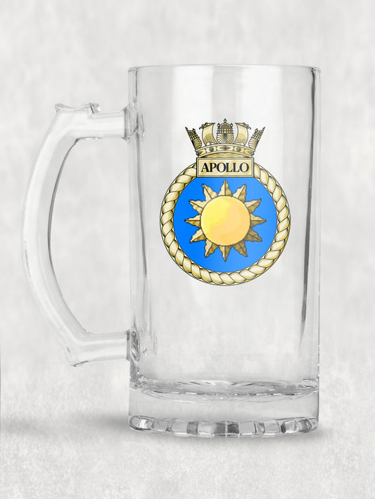 HMS Apollo - Tankard/Beer Mug/Stein