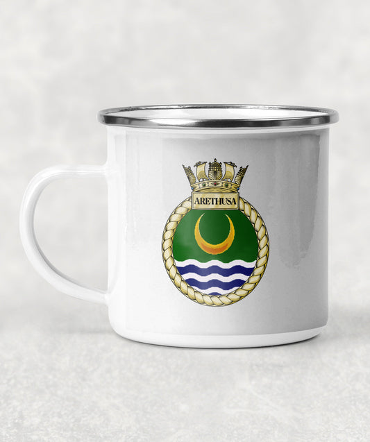 HMS Arethusa - Enamel Mug