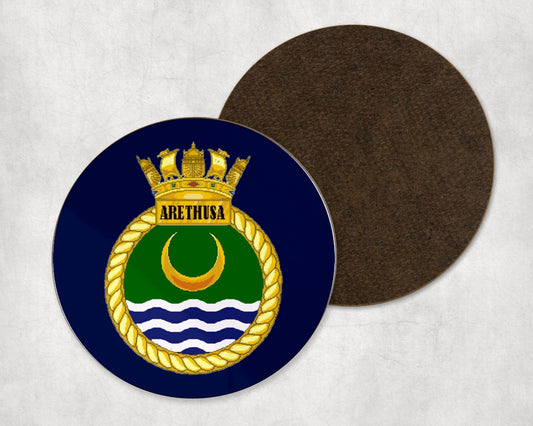 HMS Arethusa - Round Coaster Set