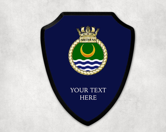 HMS Arethusa - Royal Navy Printed Wall Shield