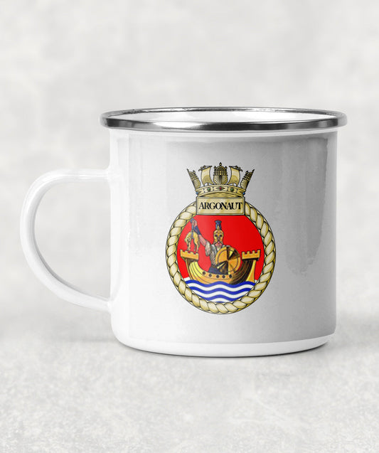 HMS Argonaut - Enamel Mug