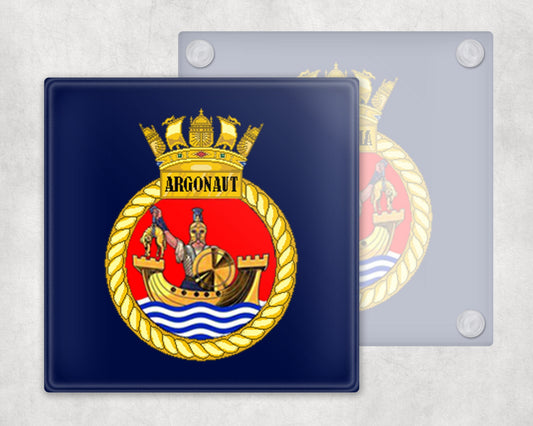 HMS Argonaut - Glass Coaster
