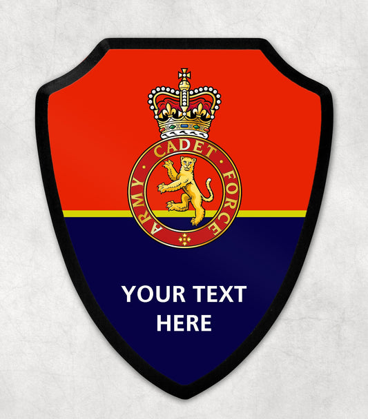 Army Cadet Force (ACF) - Printed Wall Shield