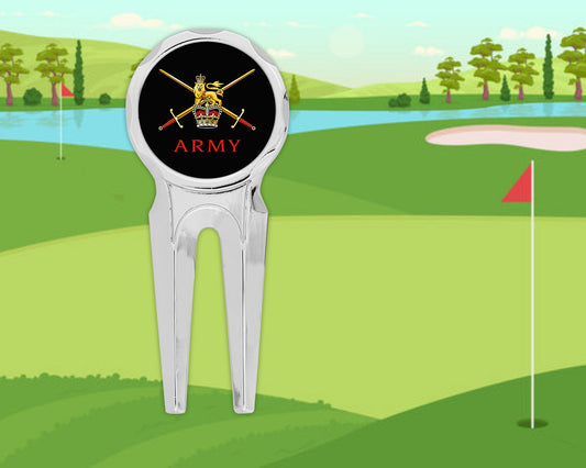 Army Badge - Golf Divot Repair Tool