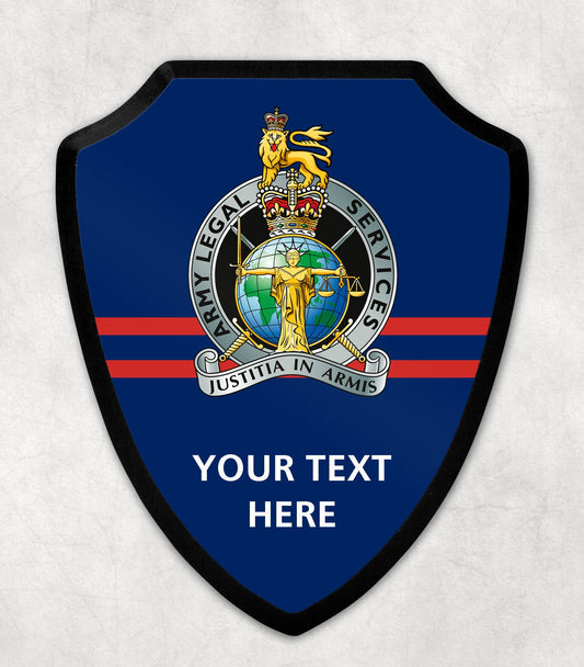 Army Legal Services - Printed Wall Shield