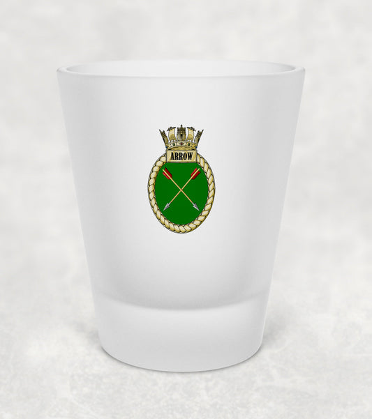 HMS Arrow - Shot Glass