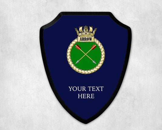 HMS Arrow - Royal Navy Printed Wall Shield