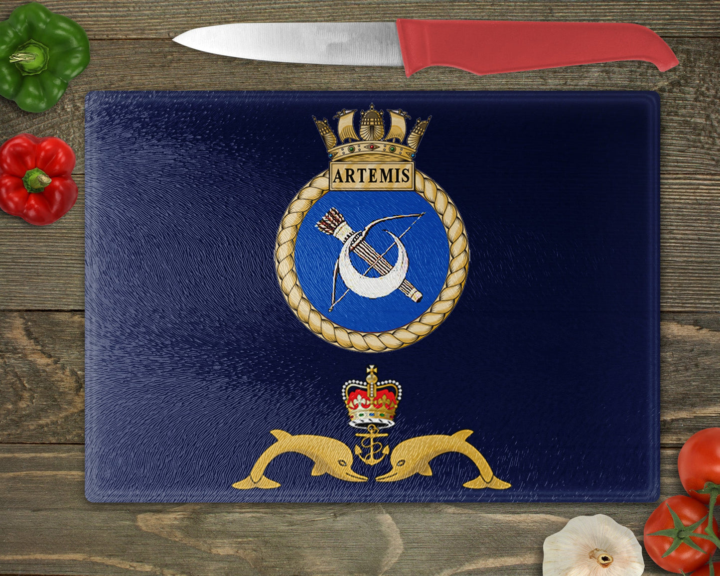 HMS Artemis - Cutting Board