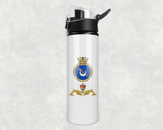 HMS Artemis - Flip Top Water Bottle