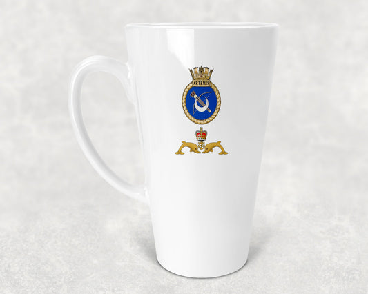 HMS Artemis - Latte Mug 17oz