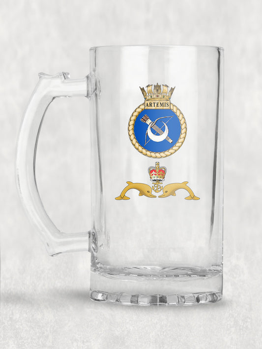 HMS Artemis - Tankard/Beer Mug/Stein