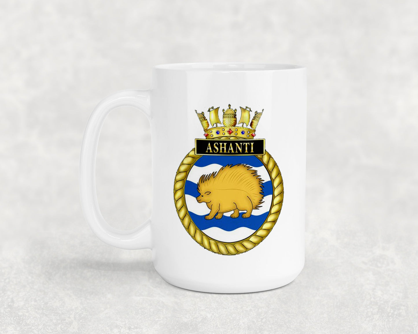 HMS Ashanti - 15oz Mug