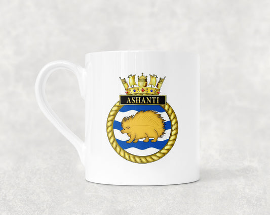 HMS Ashanti - Bone China Mug